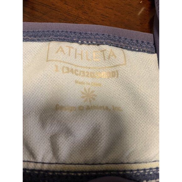 Athleta Tankini Top Ruched Baby Doll Size 34 C - Picture 4 of 8